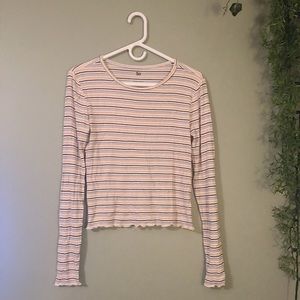So Size Medium ribbed crop top